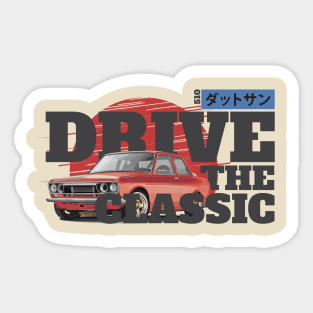 DATSUN 510 CLASSIC CAR Sticker